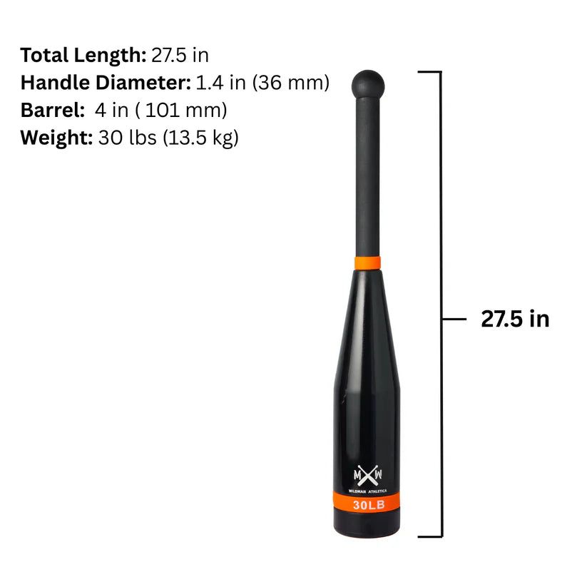 Delta Clubs Wildman / Hephaestus Athletica de 30lbs avec 2 x incréments de 1.25lbs comme neuf