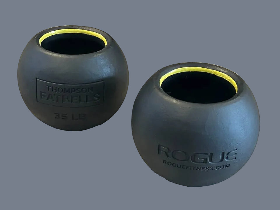 Ensemble de ROGUE "Thompson Fatbells" de 13-18-26-35-44-53 livres comme neufs