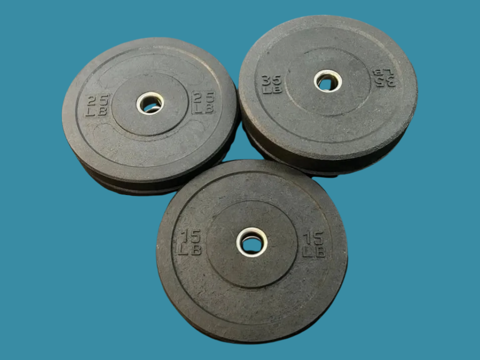 150 lbs de plaques pare-chocs vulcanisées neuves TP WOD