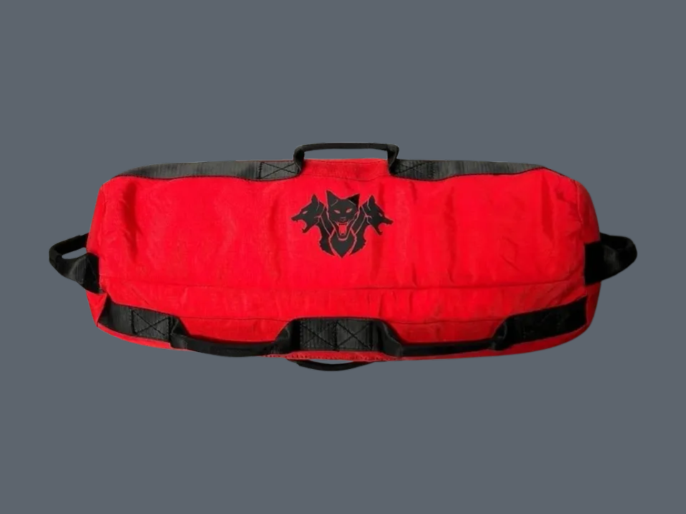 Sac d'entraînement versatile Cerberus de 66lbs / 30kg, remplis au maximum, comme neuf