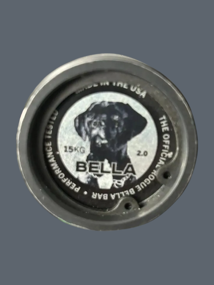 Barre Bella de ROGUE enduite de Cerakote grise foncé comme neuve