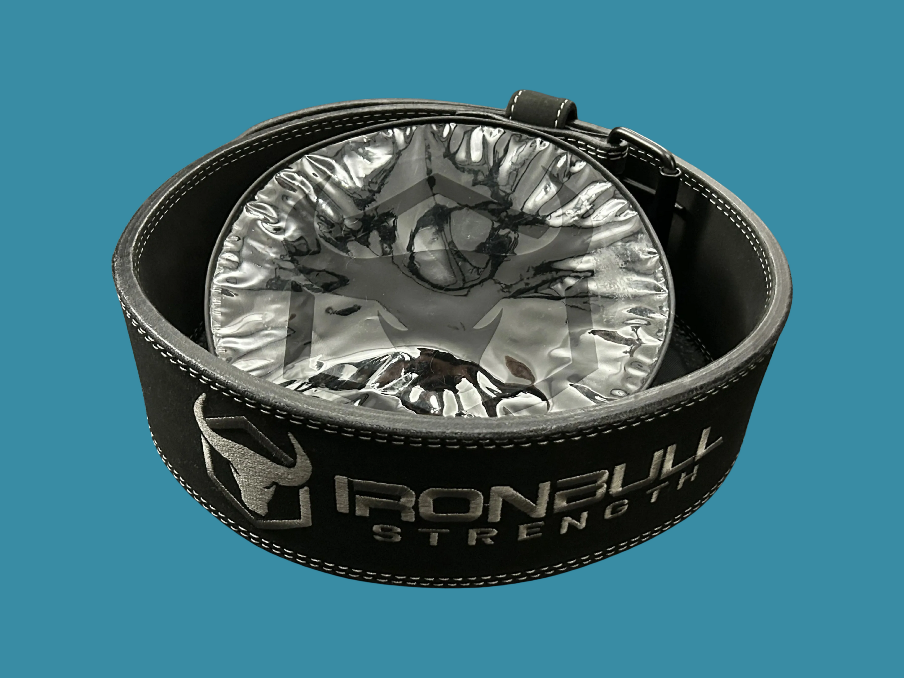 Ceinture double pointe de 10 mm Iron Bull Strength neuve (XXL = 45"- 50")