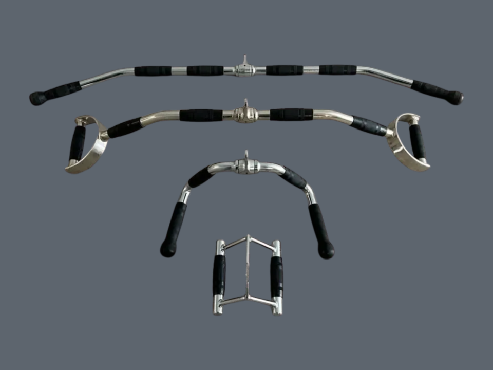 Ensemble d'accessoires de tirages à la poulie Pro Grip comme neuves