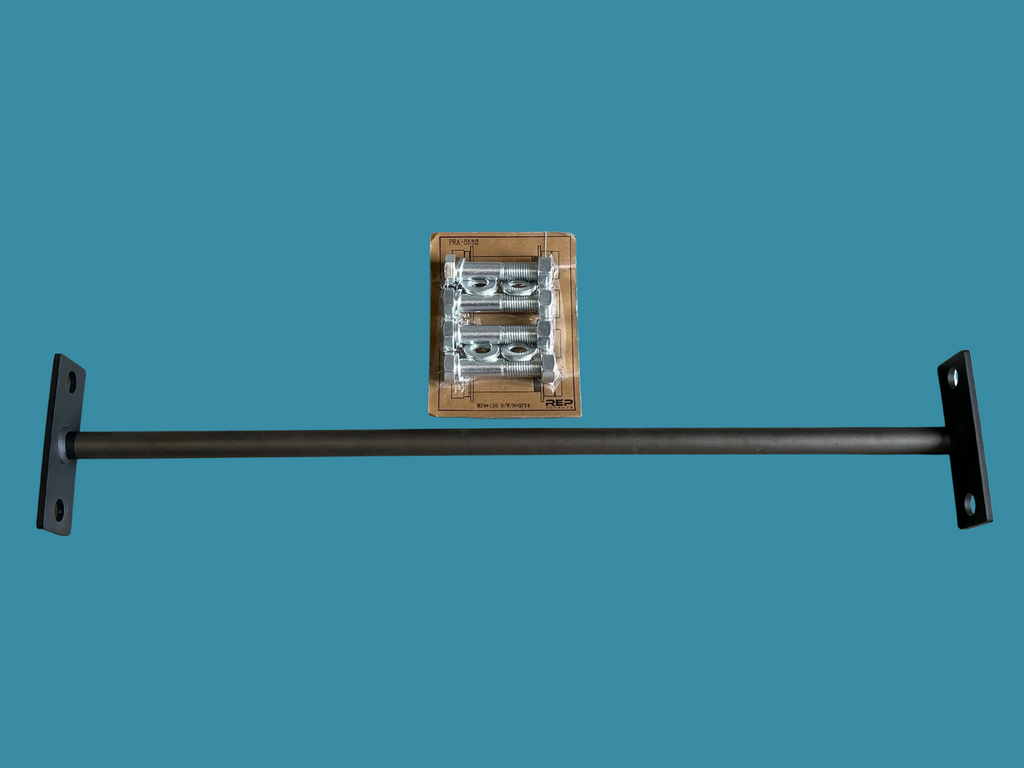 Barre de traction REP 1.25" de diamètre pour structure 3" x 3" avec trous de 1" neuve