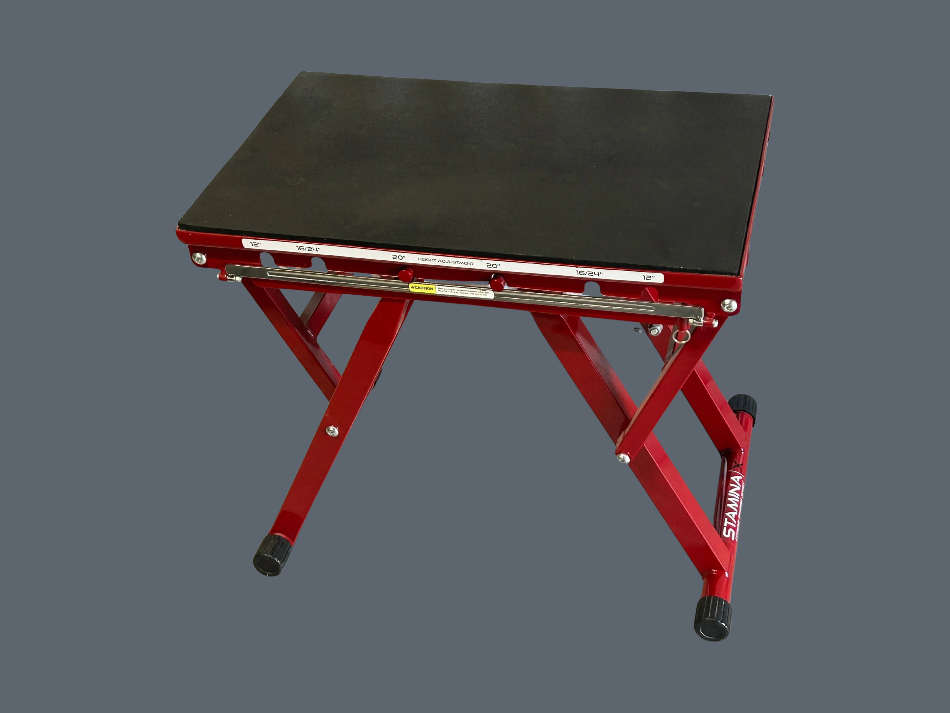 Boîte pliométrique ajustable à 12"-16"- 20"et 24" Stamina X (Jump Box) comme neuve