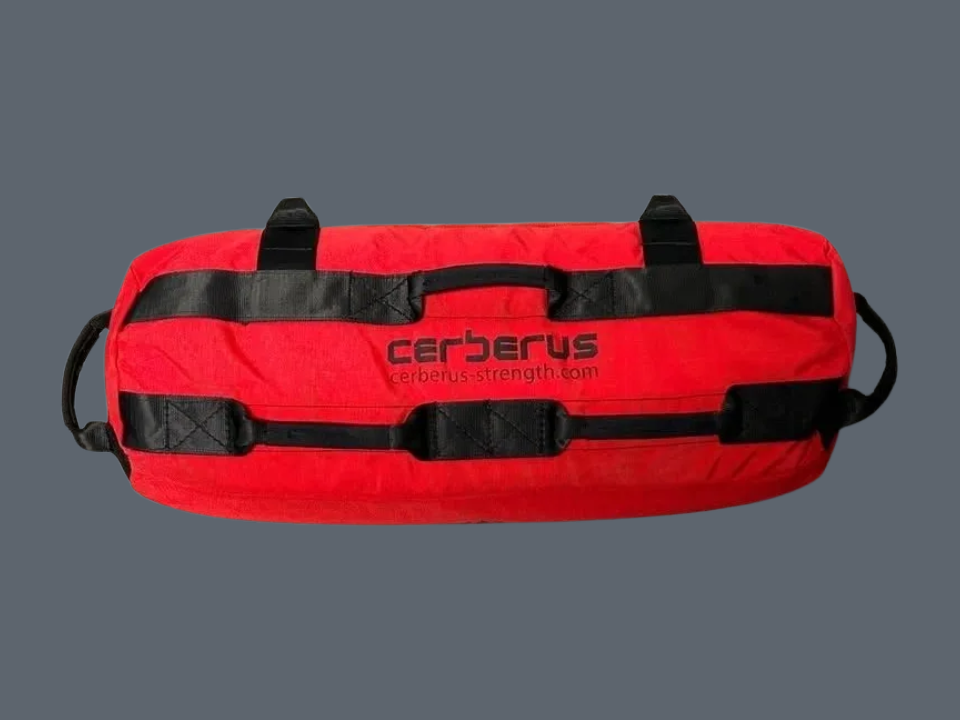 Sac d'entraînement versatile Cerberus de 66lbs / 30kg, remplis au maximum, comme neuf