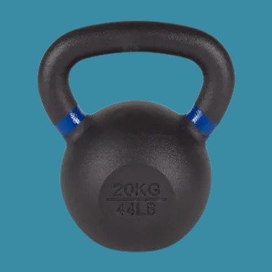 Kettlebell Cast Iron de 20 kg / 44 livres neuf