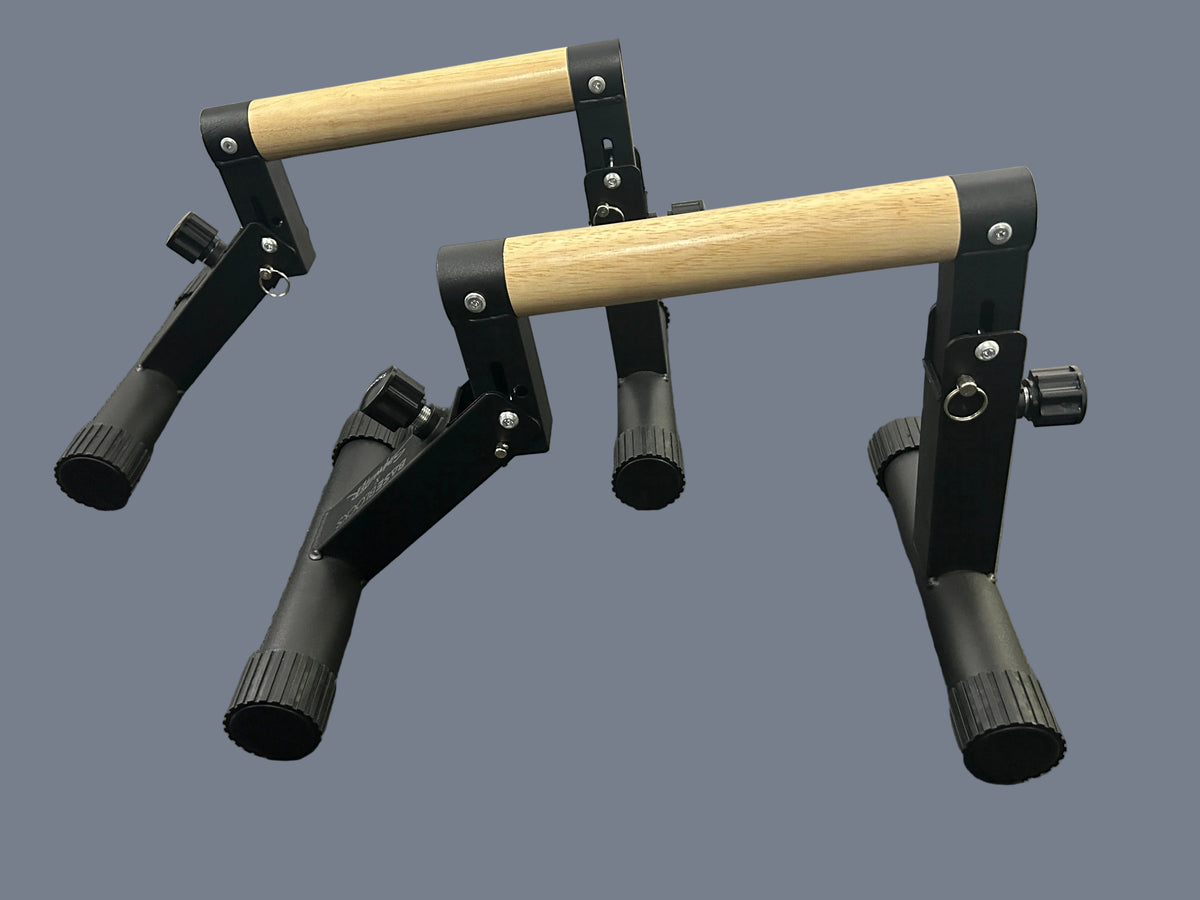 Parallettes ajustables " MINI BARS DELUXE" de marque BASEBLOCKS comme neuve