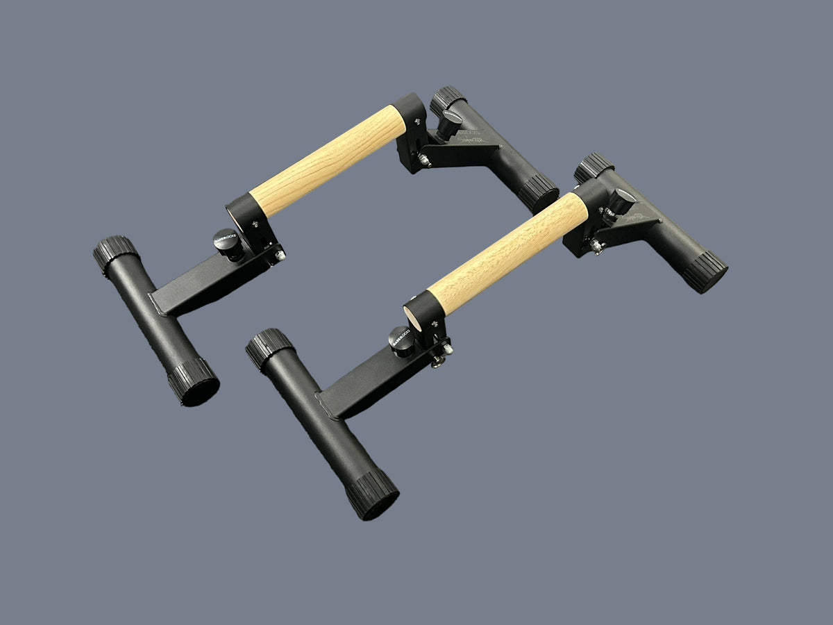 Parallettes ajustables " MINI BARS DELUXE" de marque BASEBLOCKS comme neuve