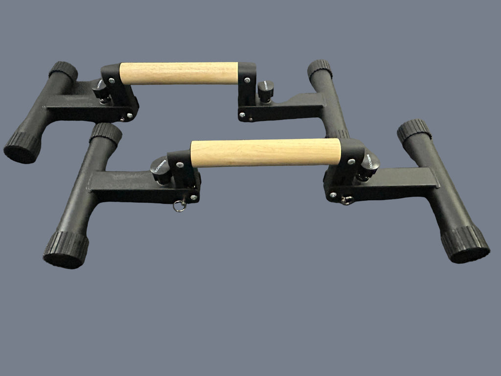 Parallettes ajustables " MINI BARS DELUXE" de marque BASEBLOCKS comme neuve
