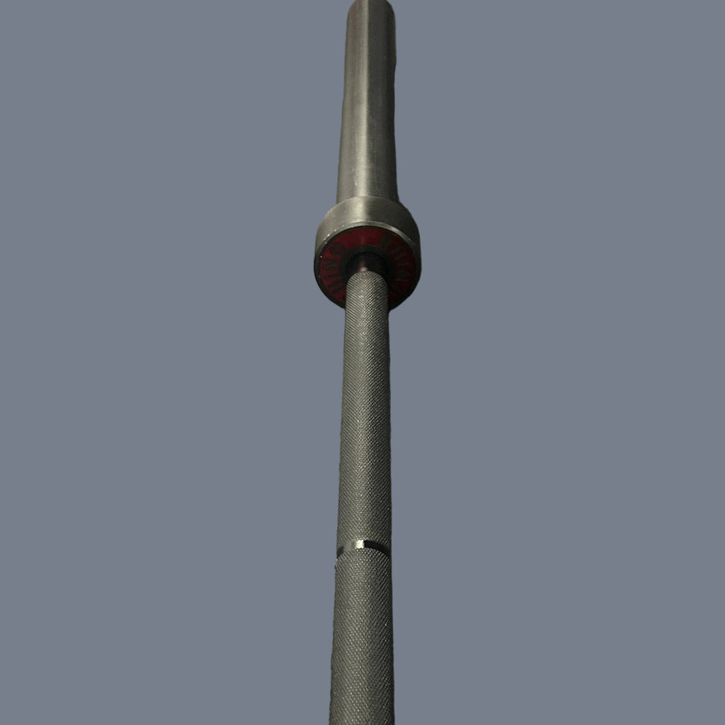 Barre dynamophilie rhino "Powerlifting bar" Synergee en très bon état