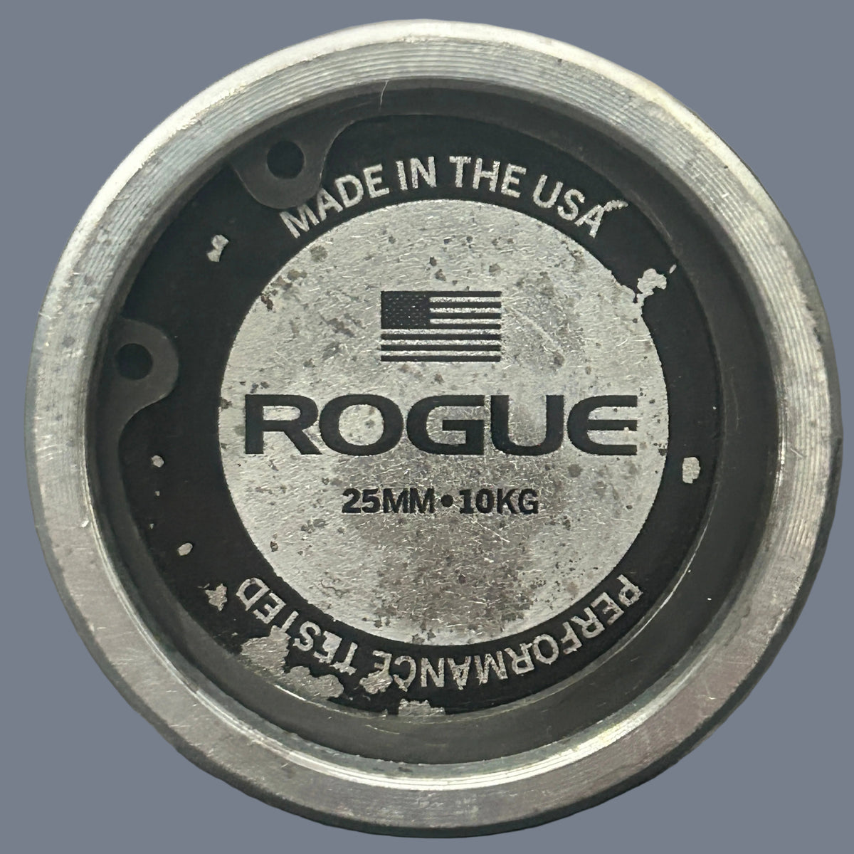 Barre technique ROGUE de 10kg/22lbs et 50lbs de plaques HI-TEMP ROGUE avec collets neufs