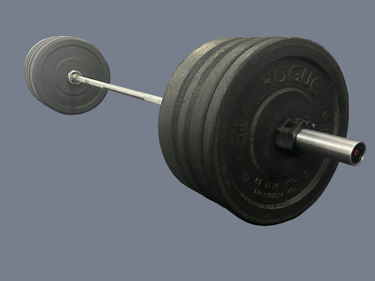 Barre d'entraînement Atlantis neuve et 190lbs de plaques ROGUE HI-TEMP et collets neufs