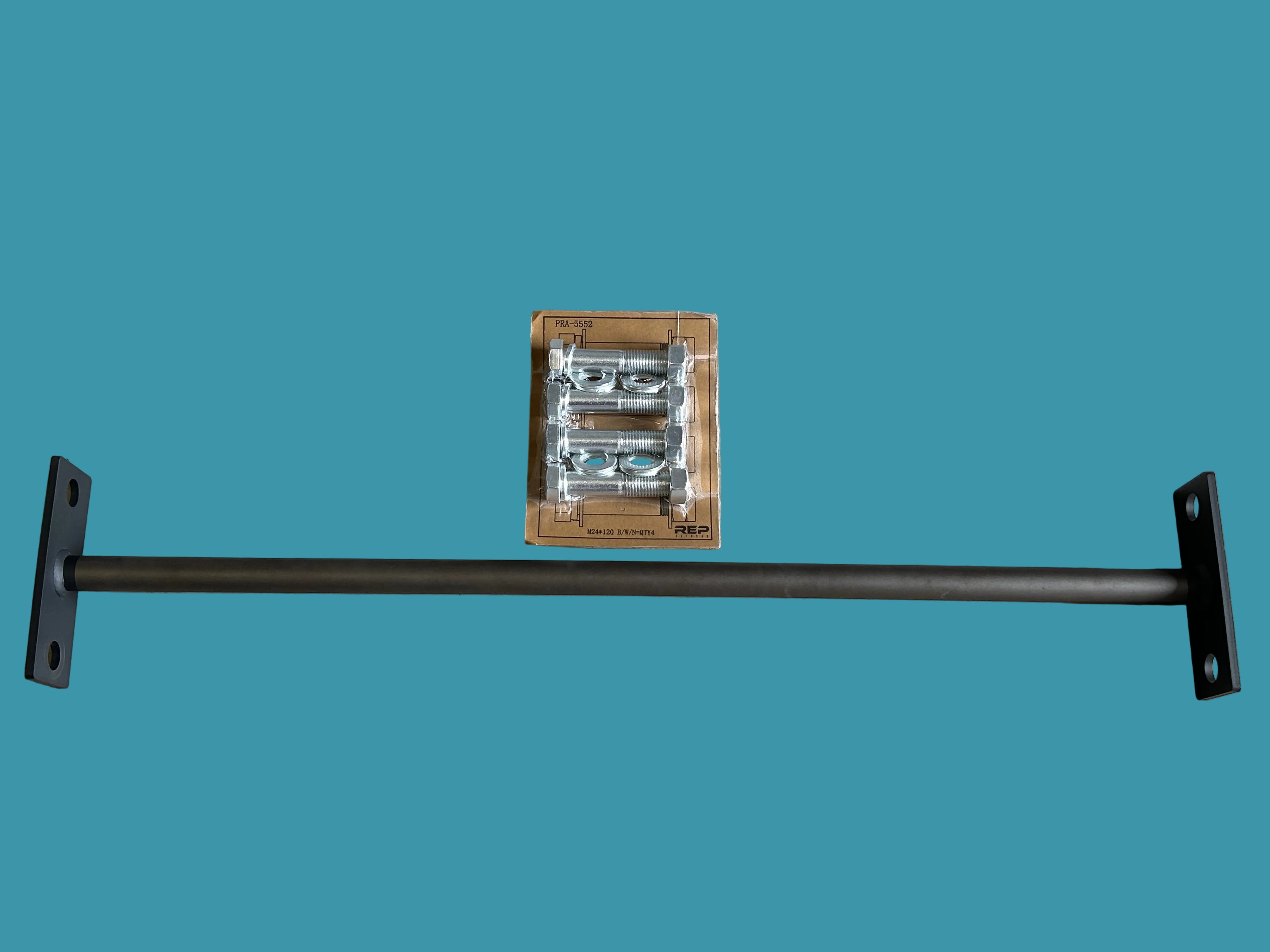 Barre de traction REP 1.25" de diamètre pour structure 3" x 3" avec trous de 1"